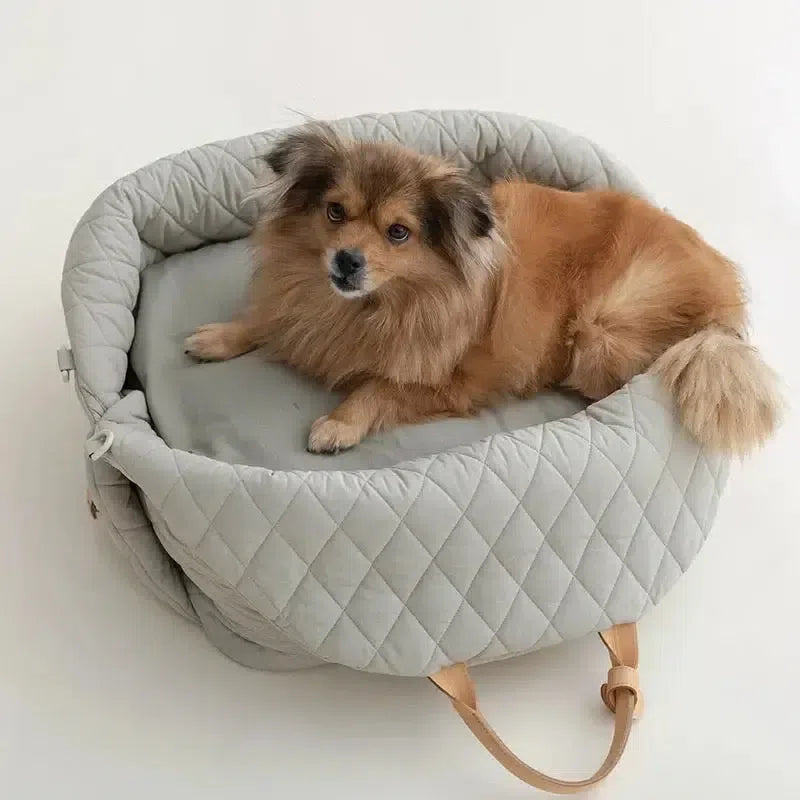 北欧風キャリーバッグ 3way犬用/猫用キャリーバッグ 車に乗せる軽量 ドライブバッグ愛犬愛猫にも人にも優しい人気キャリー おしゃれ