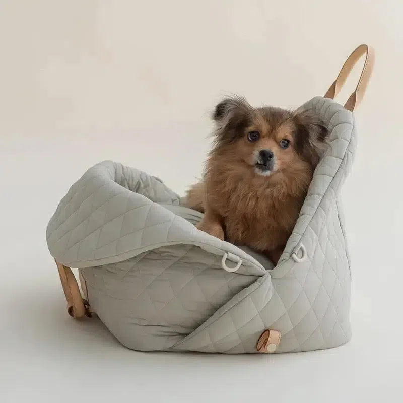 北欧風キャリーバッグ 3way犬用/猫用キャリーバッグ 車に乗せる軽量 ドライブバッグ愛犬愛猫にも人にも優しい人気キャリー おしゃれ