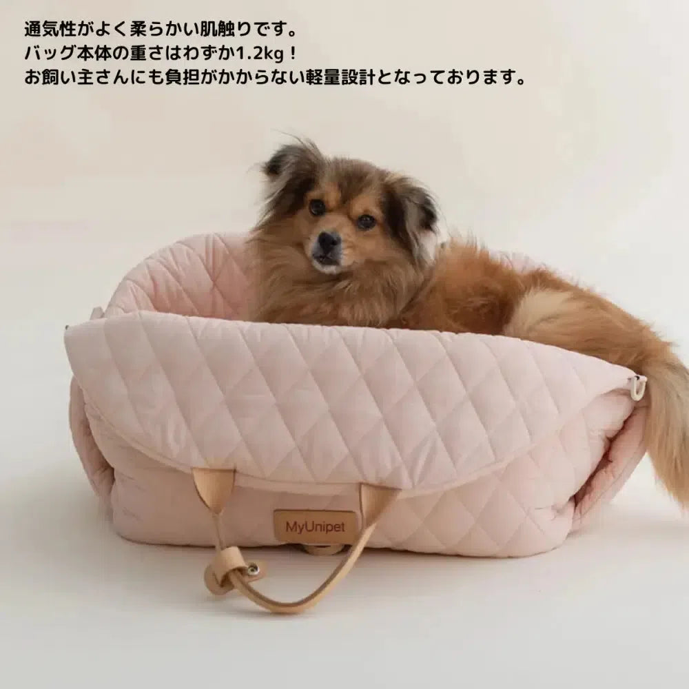 北欧風キャリーバッグ 3way犬用/猫用キャリーバッグ 車に乗せる軽量 ドライブバッグ愛犬愛猫にも人にも優しい人気キャリー おしゃれ