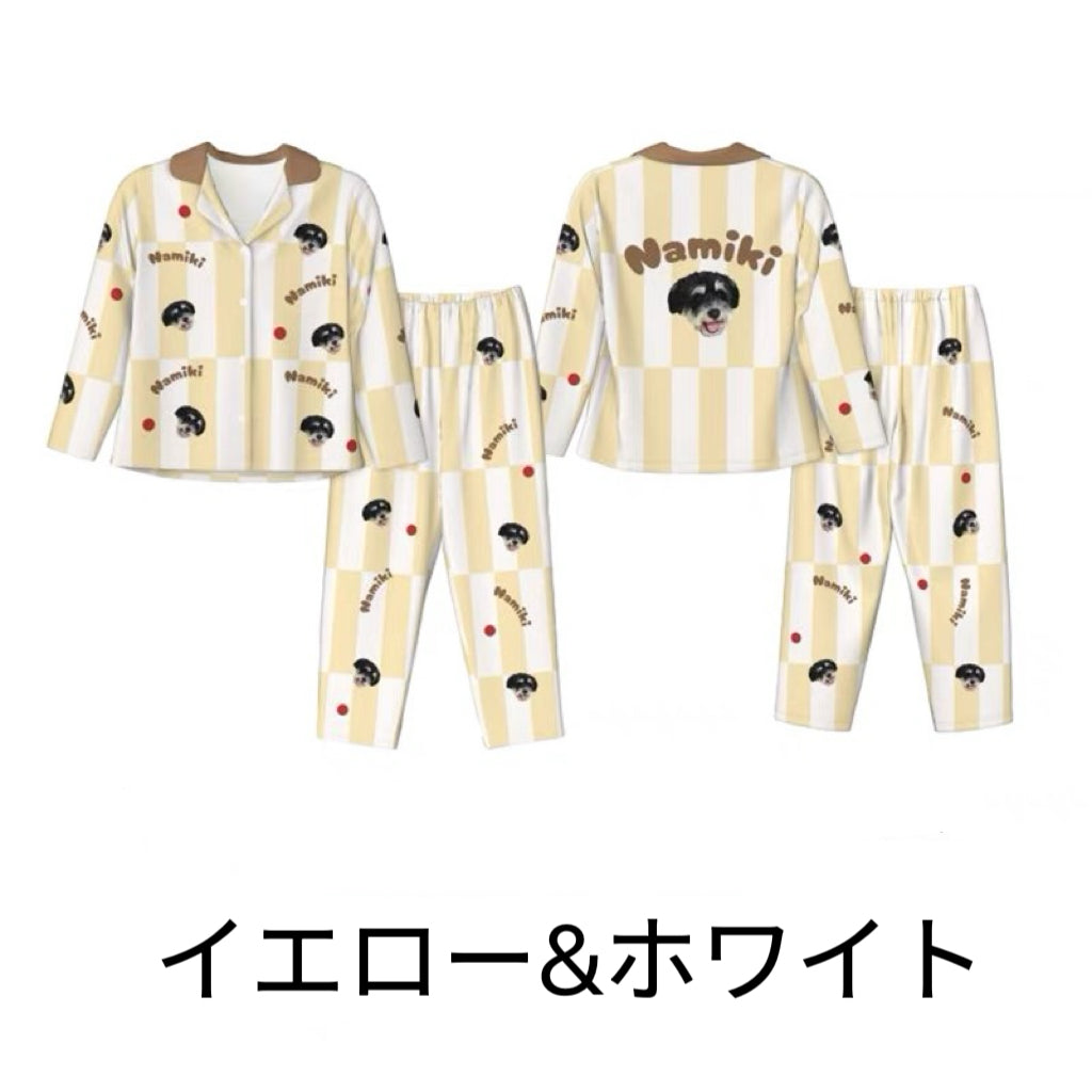【うちの子パジャマ】うちの子を世界1つだけのアート作品 オーダーメイドパジャマ