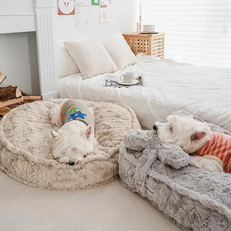 「雲の中で寝る」ペットベッド 枕付き犬用ベッド・猫用ベッド