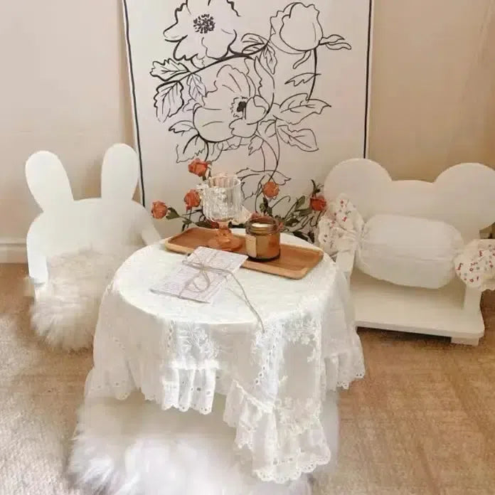 【ローマの休日】天然木製椅子猫用/犬用チェアー 高級ペット家具(受注製作)
