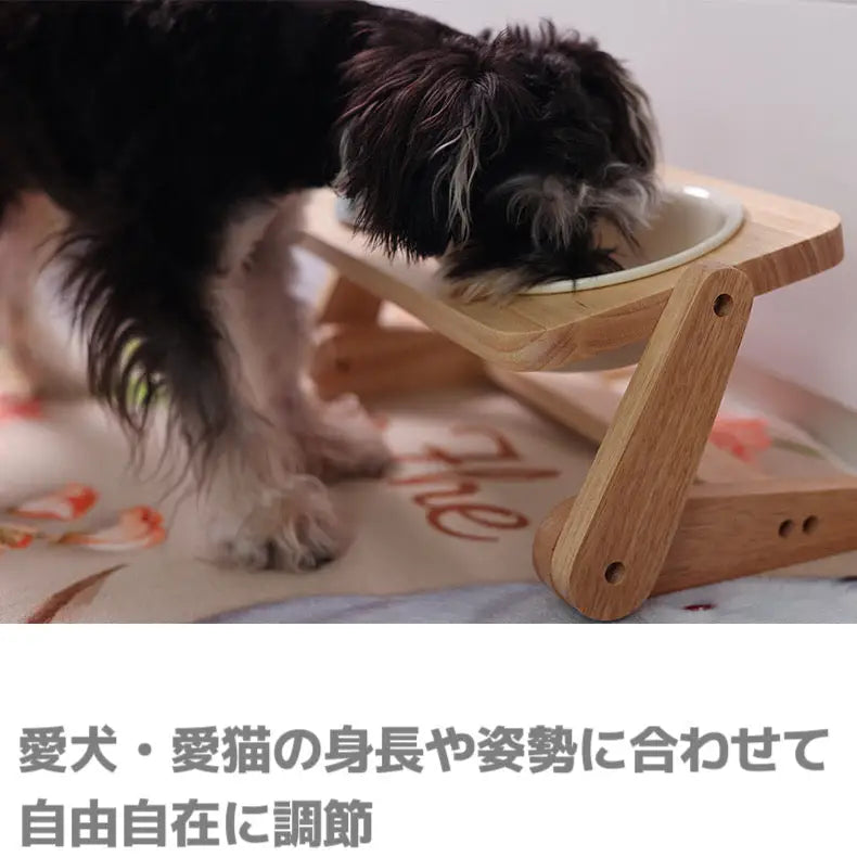 【うちの子フードボウルスタンド】うちの子を世界に1つだけのアート作品 持ち運びやすい犬キャンプ用