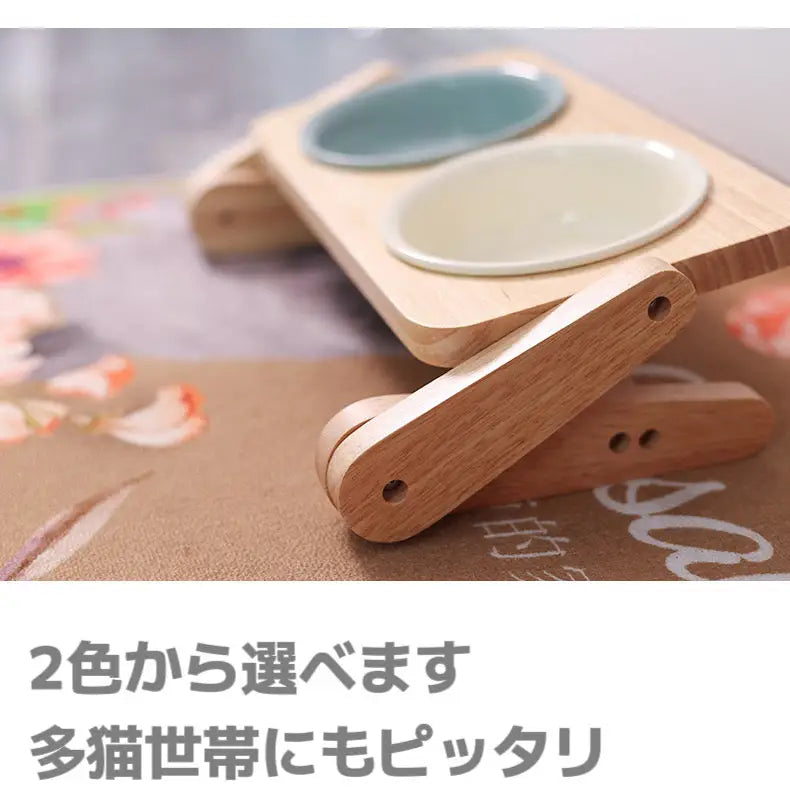 【うちの子フードボウルスタンド】うちの子を世界に1つだけのアート作品 持ち運びやすい犬キャンプ用