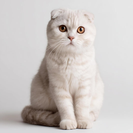 スコティッシュ・フォールドにぴったりのキャットタワーとは？ 〜穏やかで関節に優しい「雲にのる」シリーズ〜