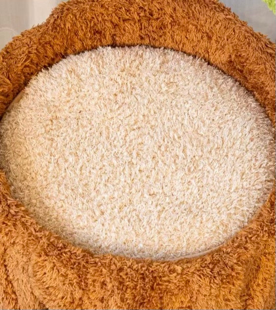 ふんわり起毛のあたたかい面｜通天タワーの両面マット（冬向け）