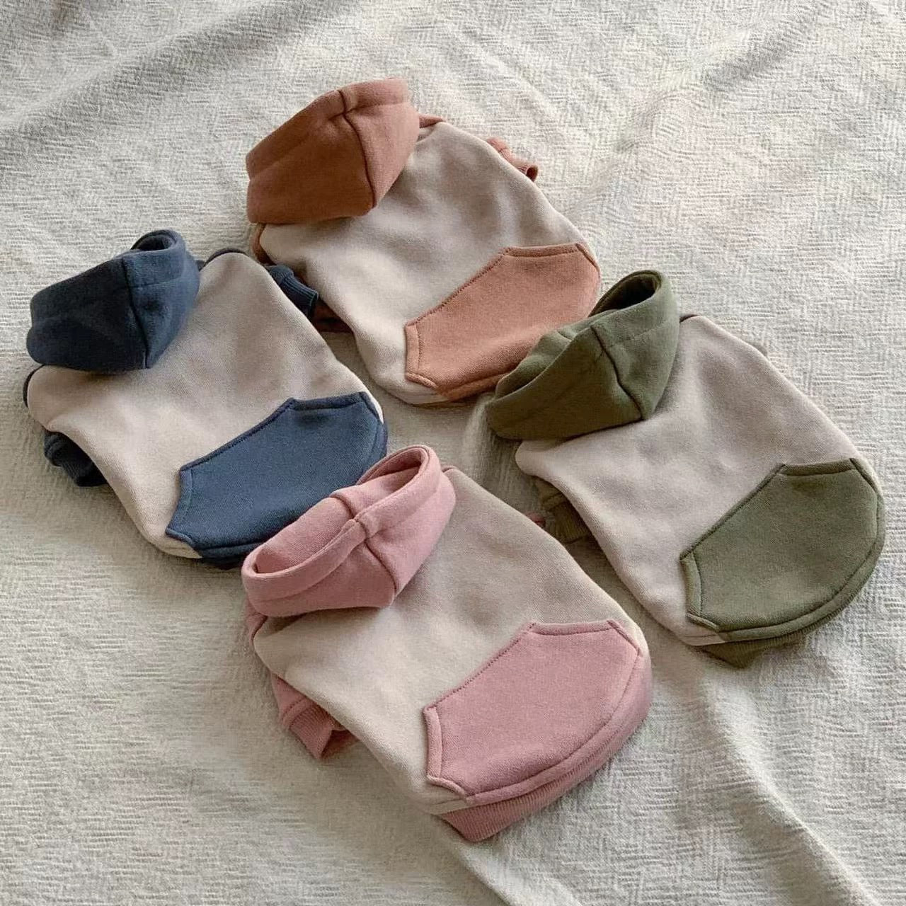 【うちの子 犬猫用切り替えTシャツ】犬用／猫用お洋服　うちの子写真をイラスト オーダーメイドうちの子オリジナルグッズ