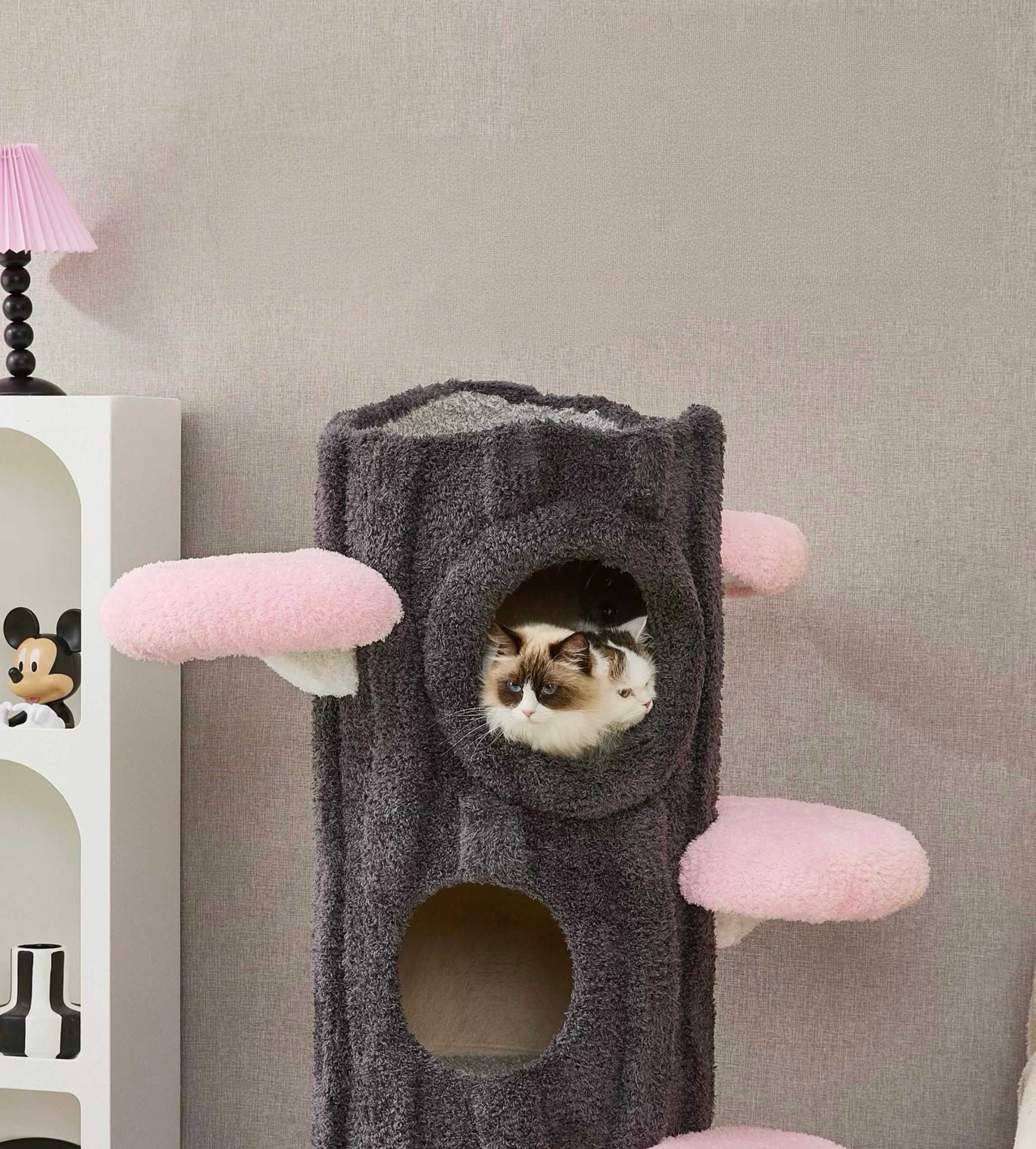 多頭飼い キャット タワー Amazon Ojisofu キャットタワー 木製 大型猫