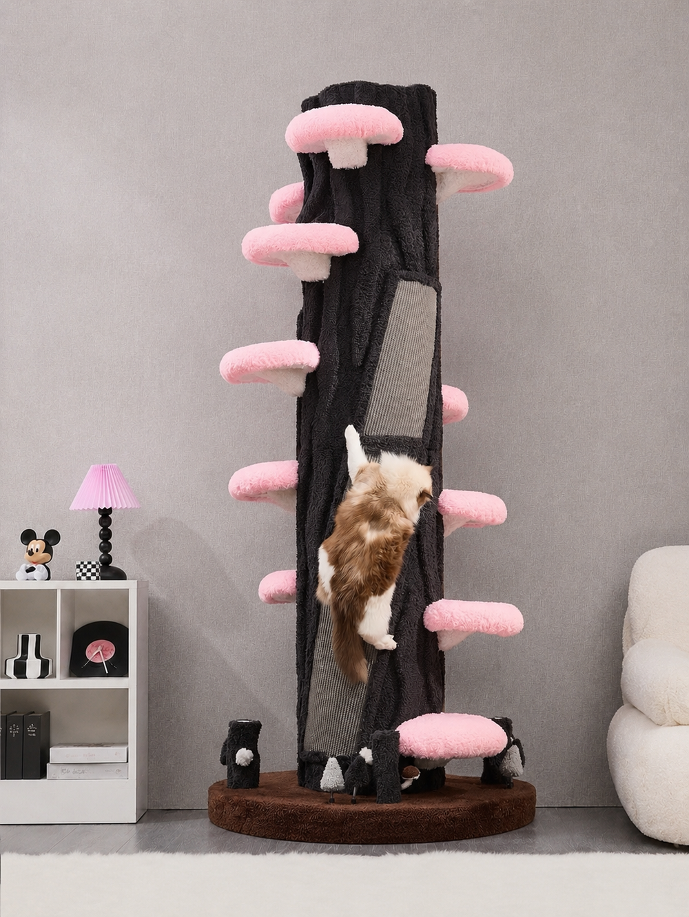 部屋になじむ通天タワー｜公式ショップで購入する大型木製キャットタワー