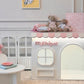 Mini Villa｜名入れ対応・ライト付き 高級ペットハウス 犬猫用ミニヴィラ(受注製作)