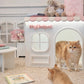 Mini Villa｜名入れ対応・ライト付き 高級ペットハウス 犬猫用ミニヴィラ(受注製作)