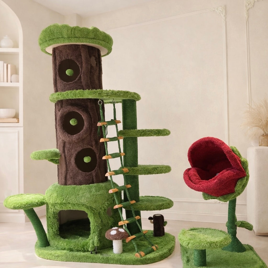 【4/13まで｜新生活キャンペーン】キャットタワーと猫家具で整える春の暮らし｜MyUnipet