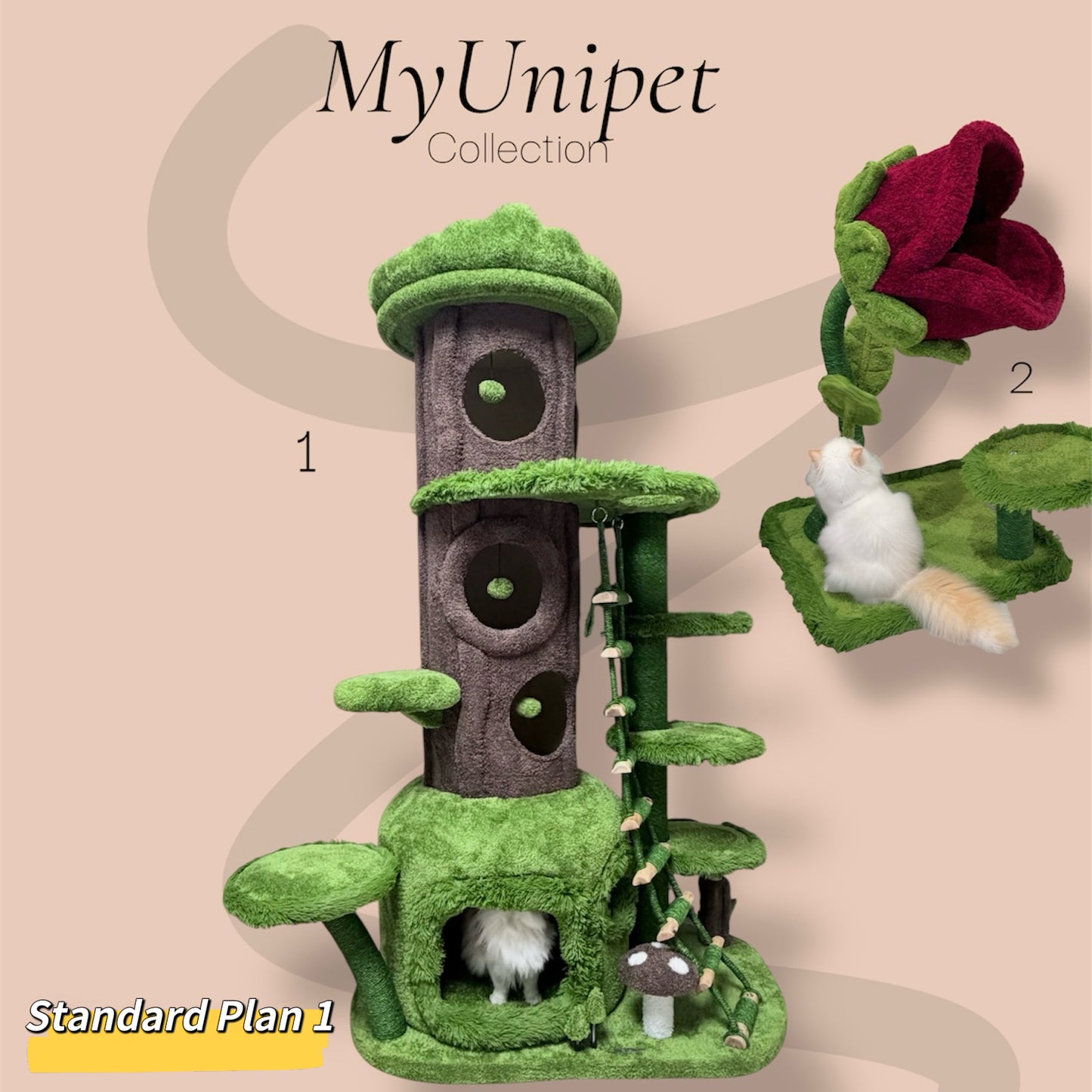 【4/13まで｜新生活キャンペーン】キャットタワーと猫家具で整える春の暮らし｜MyUnipet