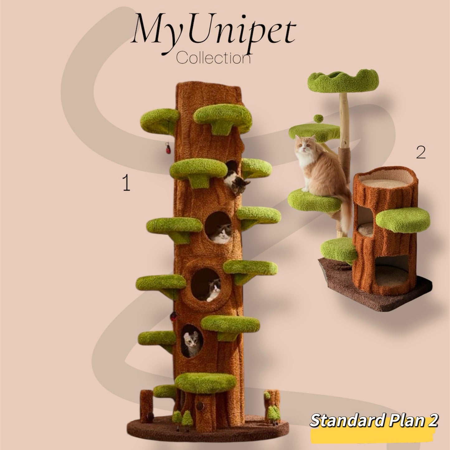 【4/13まで｜新生活キャンペーン】キャットタワーと猫家具で整える春の暮らし｜MyUnipet