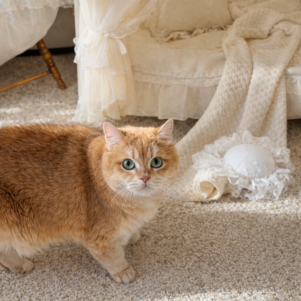 【ローマの休日】高級天然木製ペットベッド　キャノピーベッド　猫犬兼用ベッド 高級ペット家具（2週間以内に発送可能）