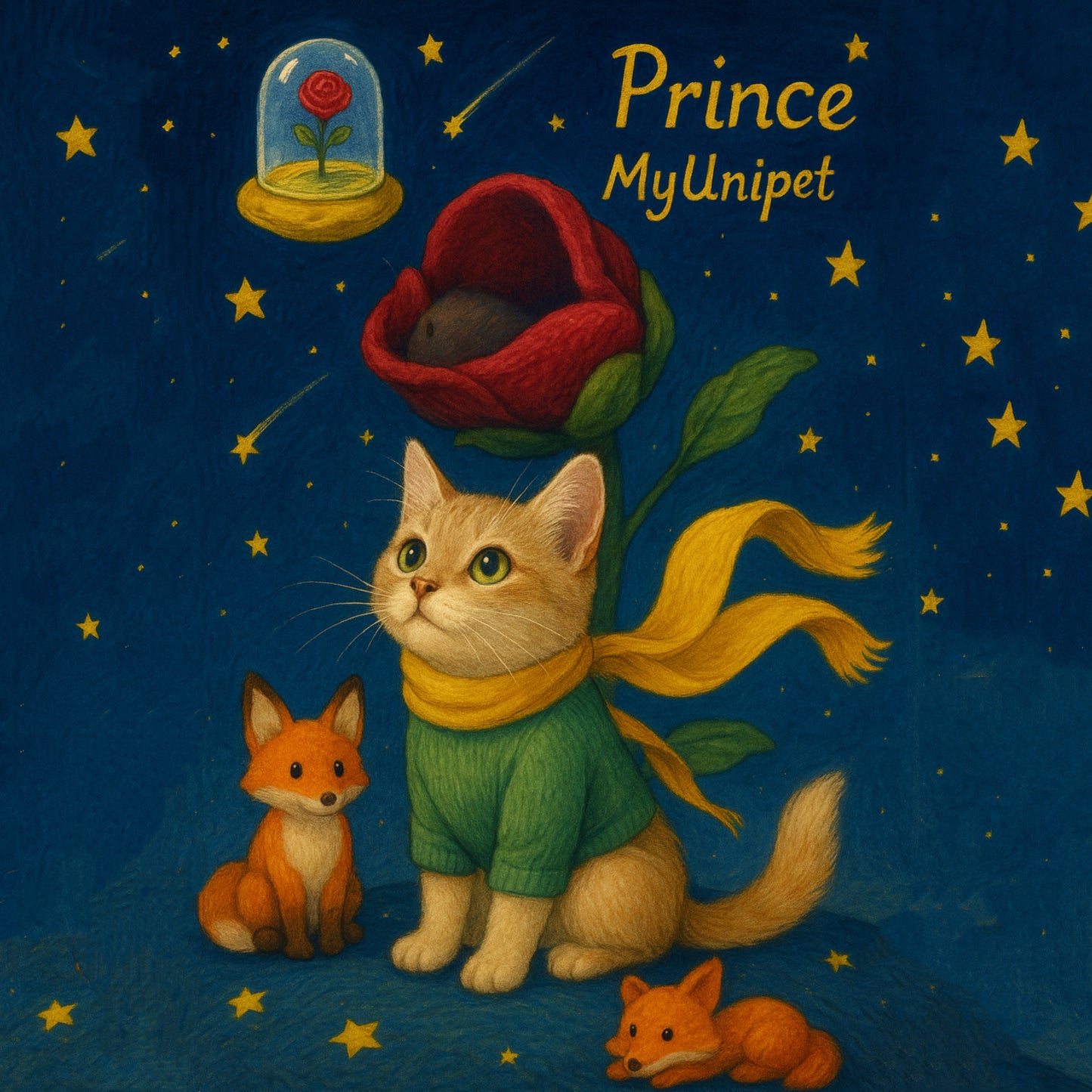 星降る夜の薔薇キャットタワー｜猫タワー おしゃれ 安定感抜群（翌営業日発送可能）