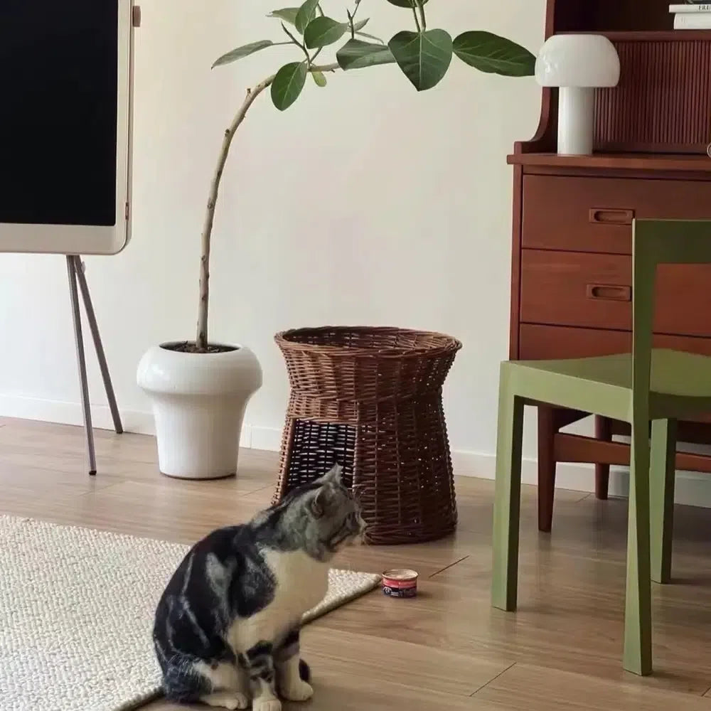 手編み猫用2段ラタンベッド 天然籐 猫多頭飼い ダブルベッド – MyUnipet 手編み猫用2段ラタンベッド 天然籐 猫多頭飼い ダブルベッド – MyUnipet